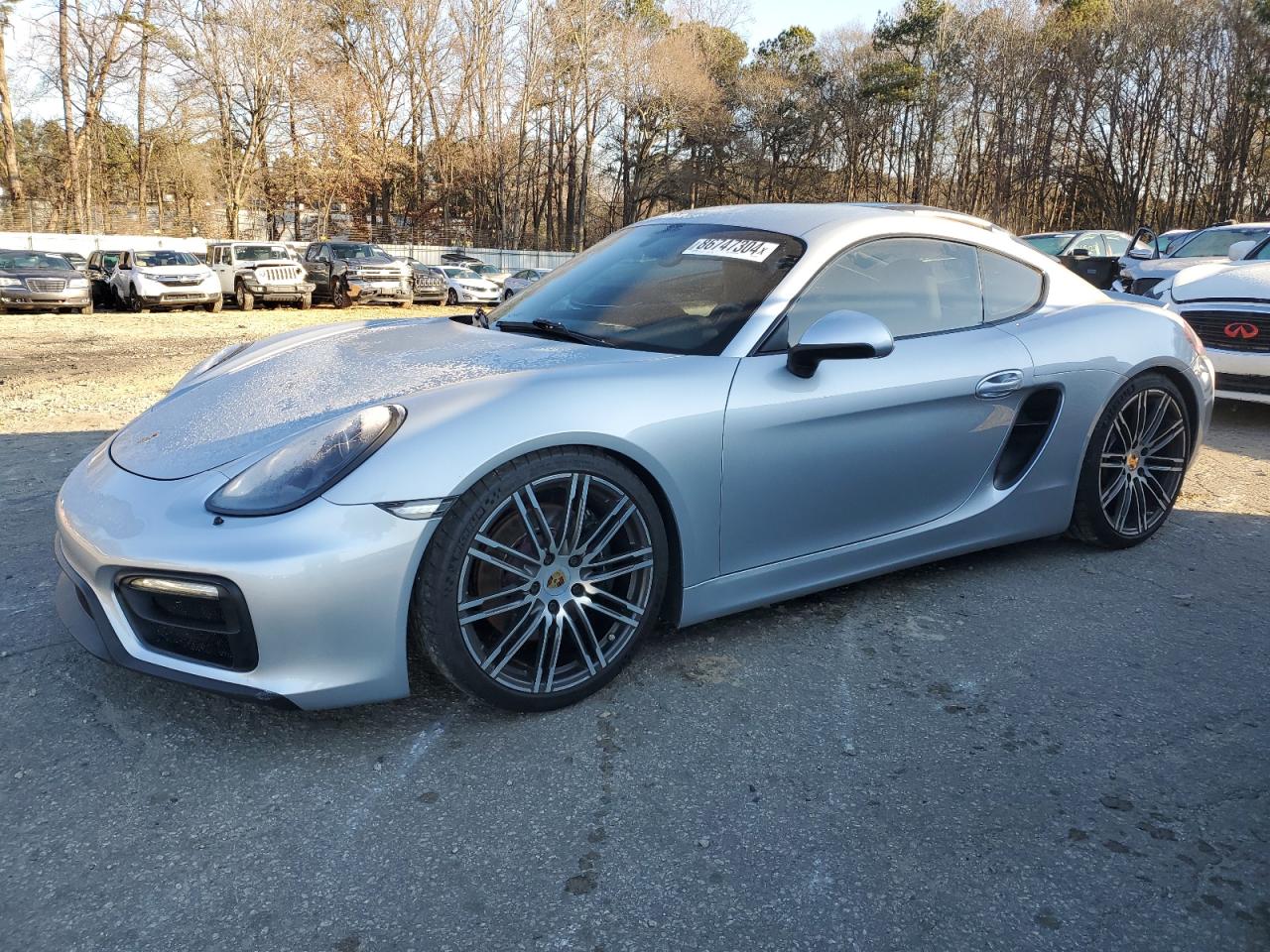 2016 Porsche 718 Cayman S, VIN WP0AB2A82GK185830 — Undercarriage