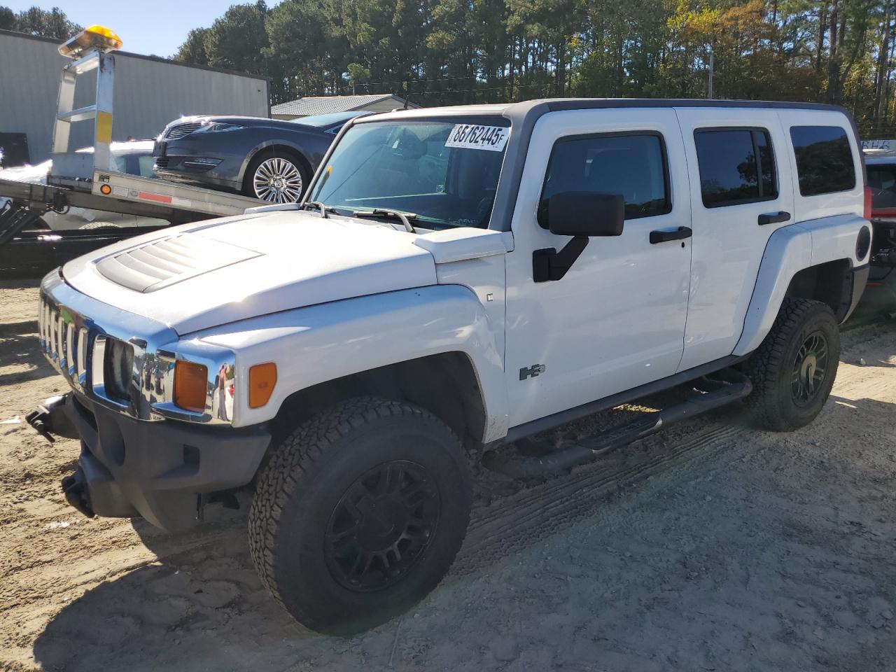 2007 Hummer H3 SUV, VIN 5GTDN13E178240811 — Minor dents and scratches