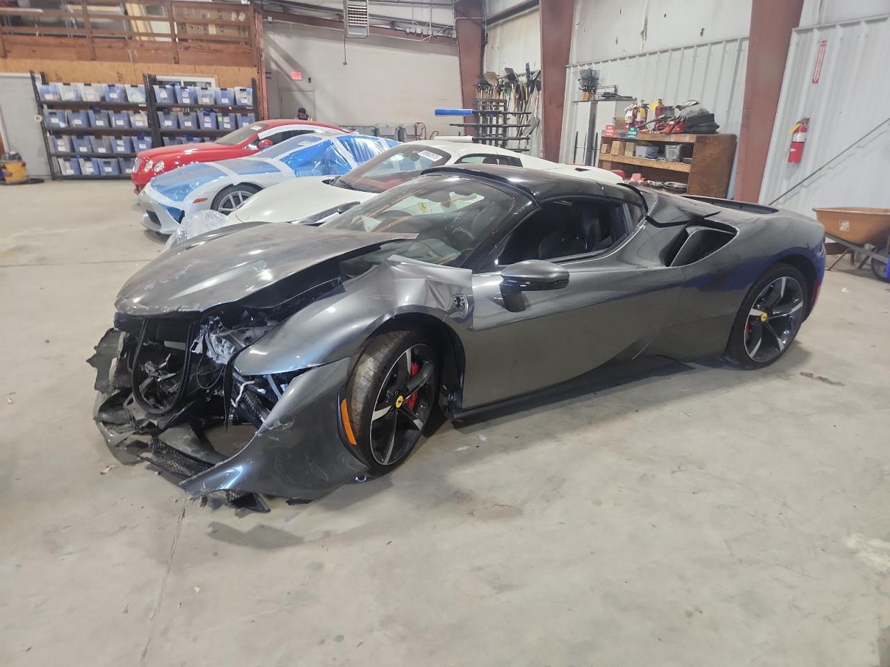 2023 Ferrari SF90, VIN ZFF96NMA3P0289750 — Front end