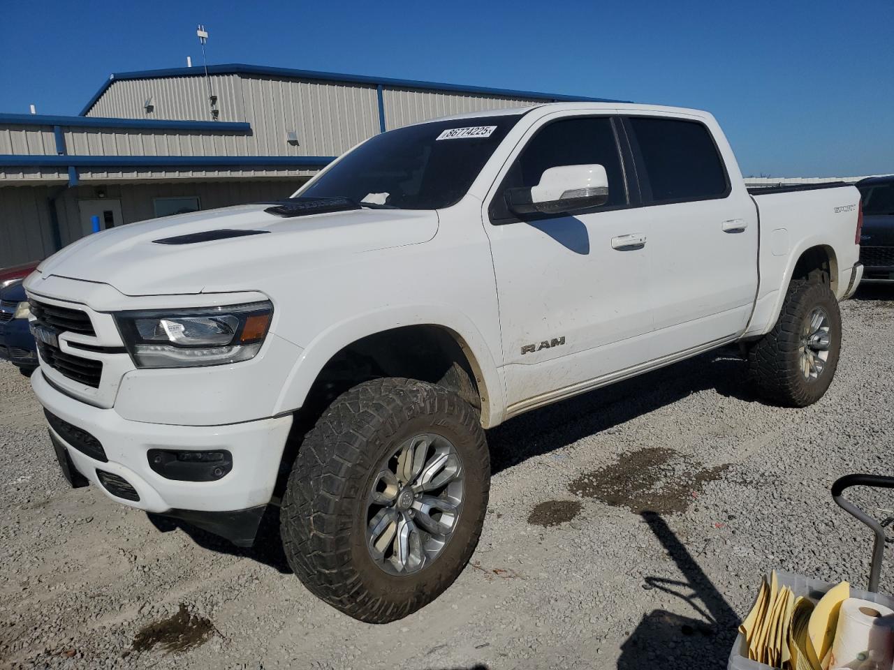 2020 Ram 1500 Laramie, VIN 1C6SRFJT2LN288032 — Water / flood