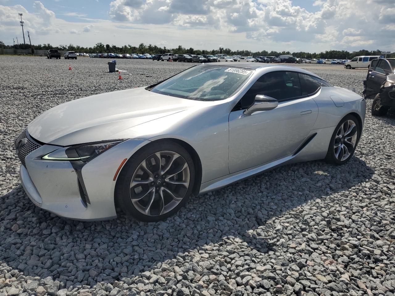 2018 Lexus LC 500h, VIN JTHHP5AY9JA003621 — Front end