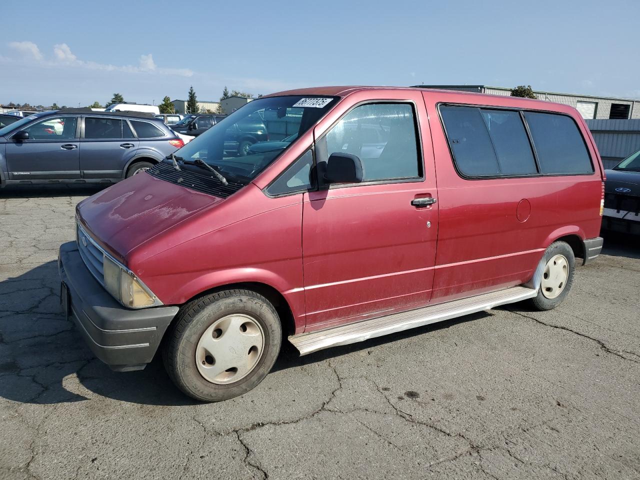 1995 Ford Aerostar, VIN 1FMCA11U3SZC08031 — Rear end