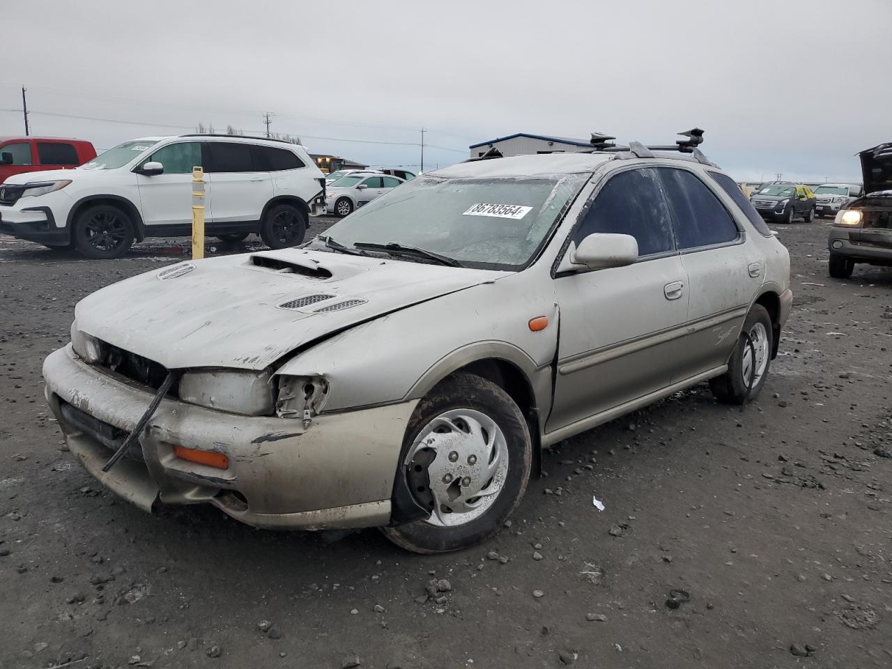 2000 Subaru Impreza Outback Special Sports, VIN JF1GF4851YH810910 — Rollover