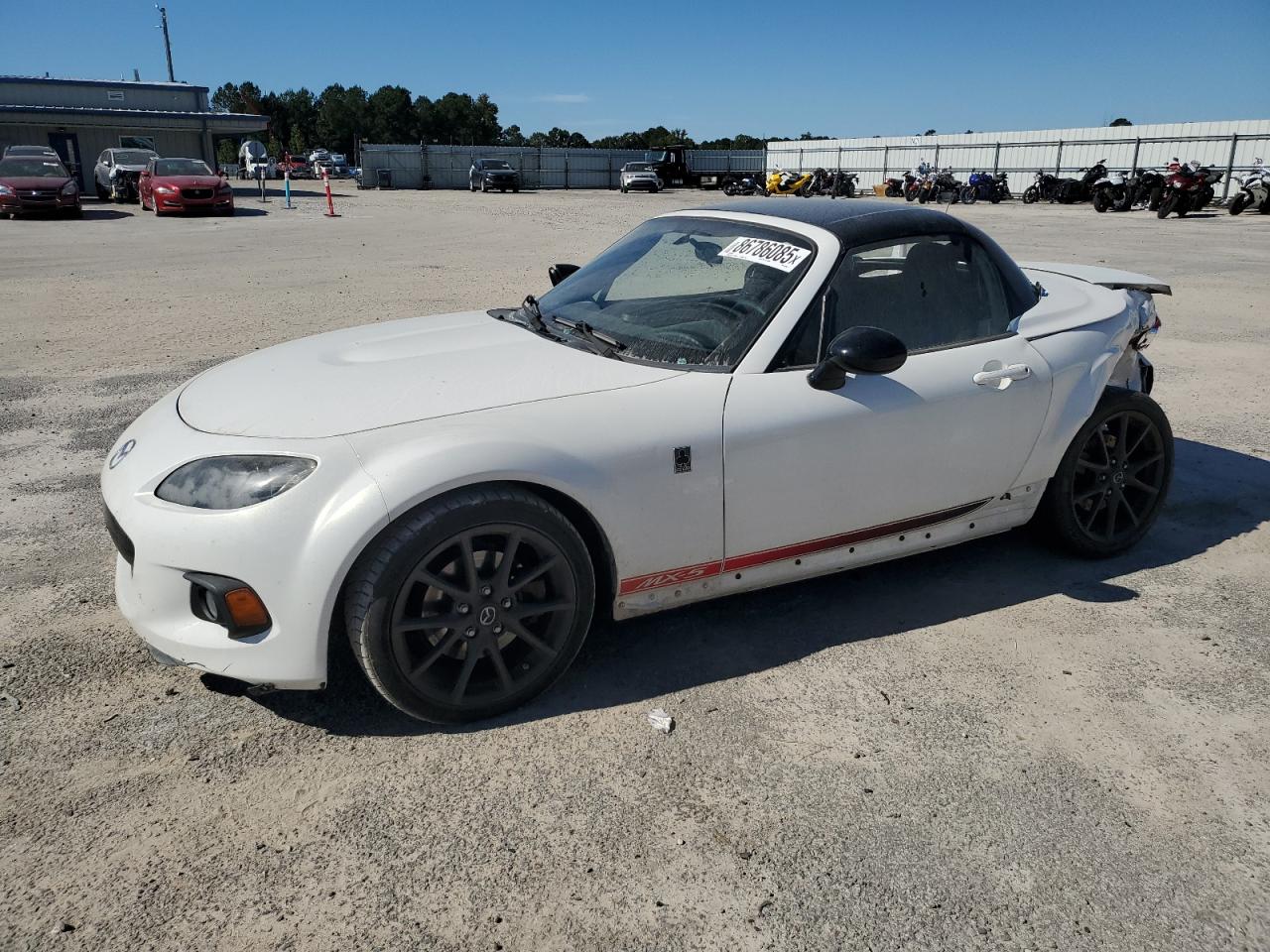 2015 Mazda MX-5 Miata Club, VIN JM1NC2MF9F0242642 — Rear end