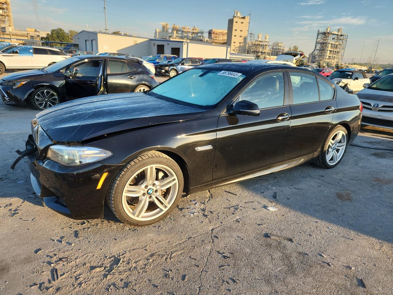 2014 BMW 5 Series 535d, VIN WBAXA5C5XED001573 — Front end
