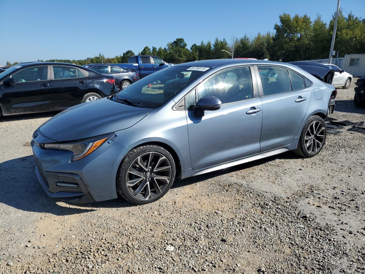 2020 Toyota Corolla SE, VIN JTDS4RCE9LJ023509 — Зад