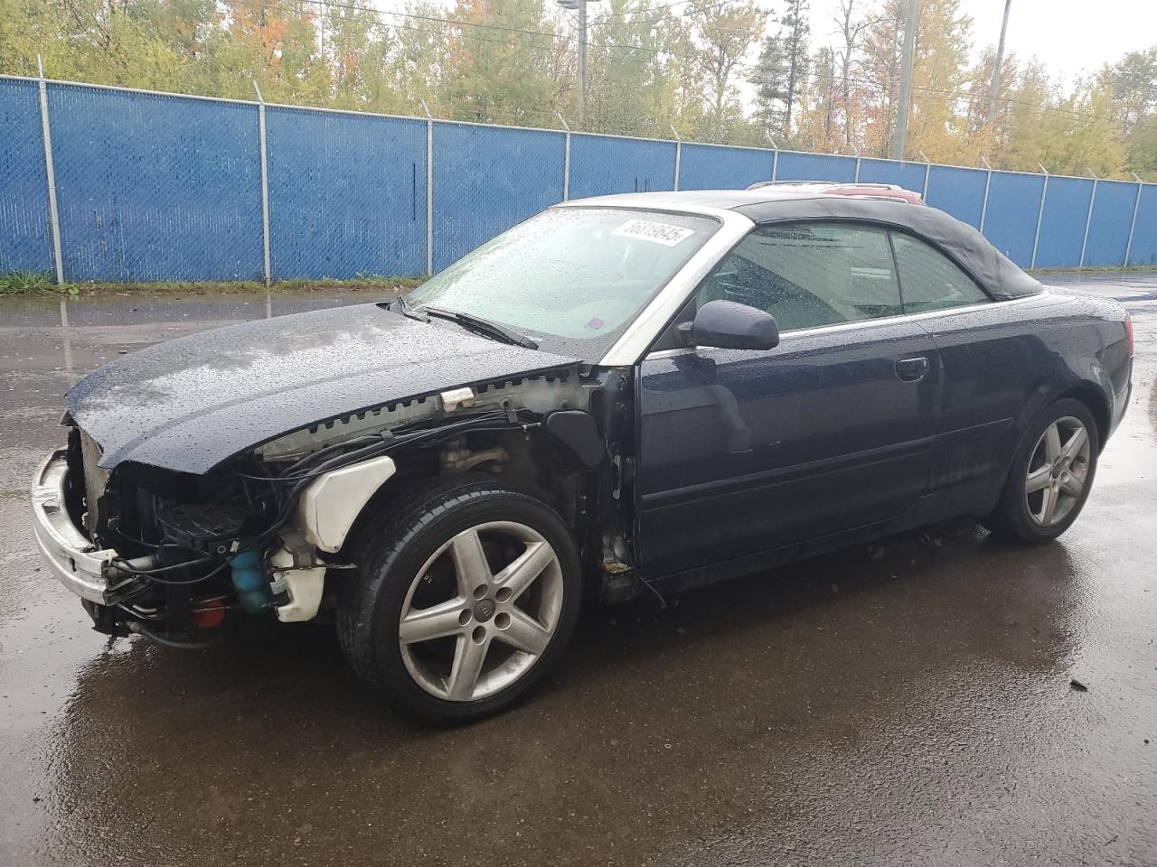 2004 Audi A4 3.0L, VIN WAUAT48H64K005465 — Перед