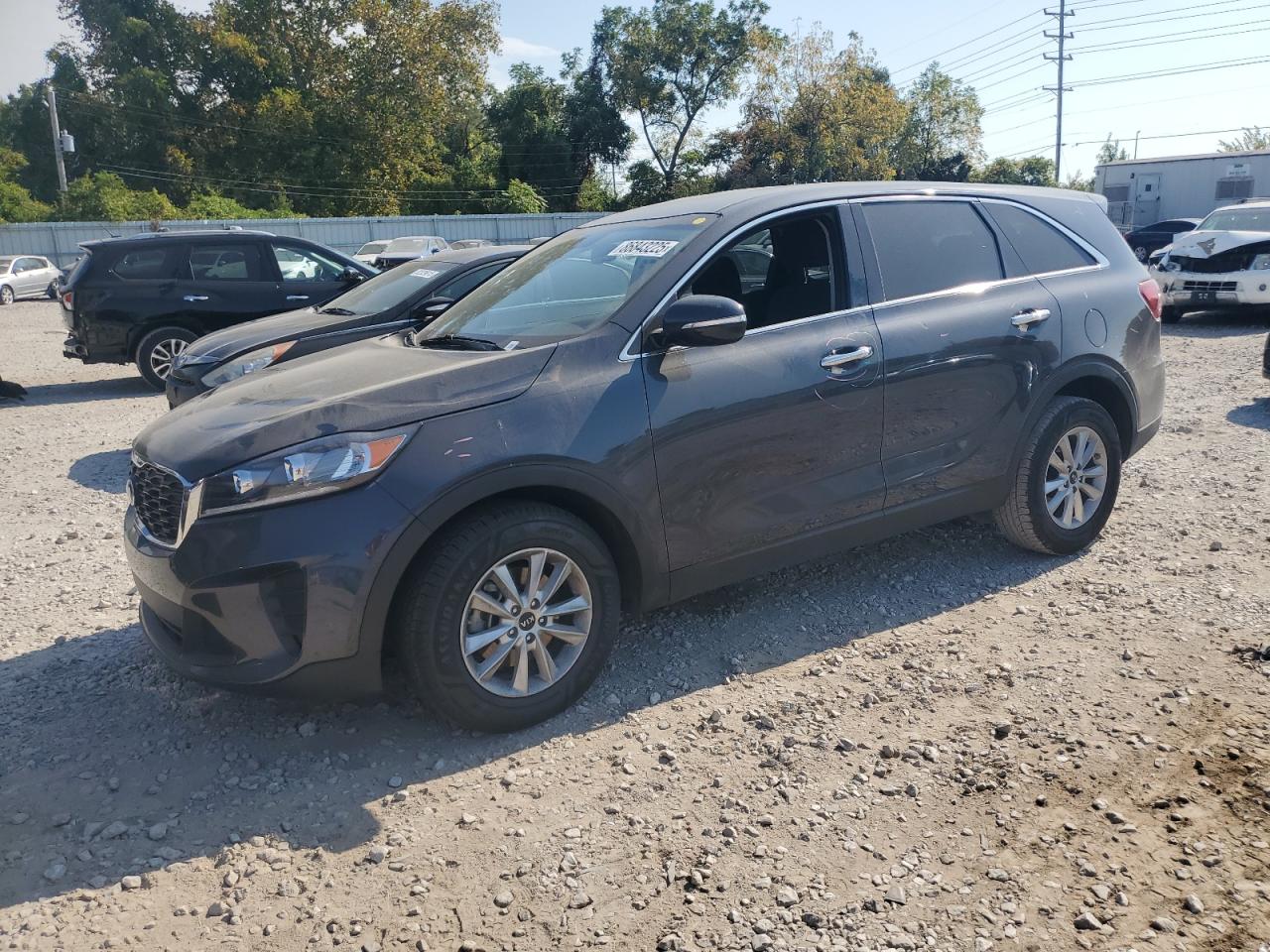 2019 Kia Sorento LX, VIN 5XYPG4A30KG504295 — Undercarriage
