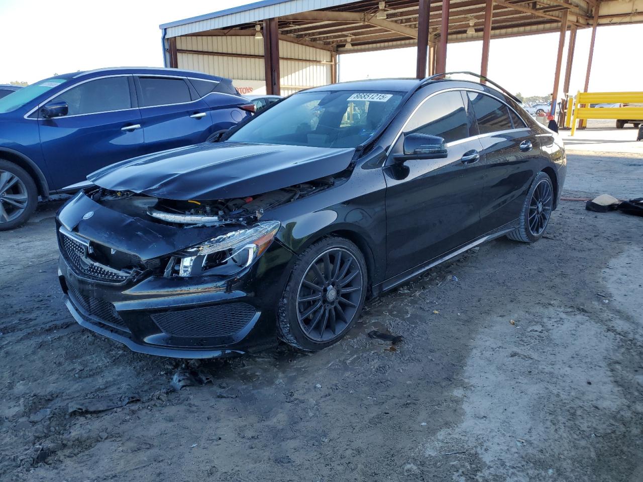 2015 Mercedes-Benz CLA 250, VIN WDDSJ4EB8FN179493 — Front end