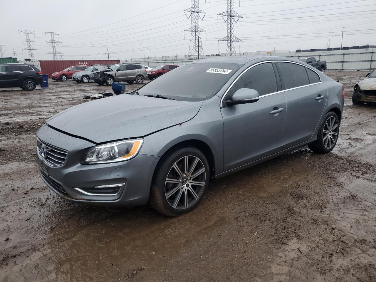 2017 Volvo S60 Inscription Platinum, VIN LYV402TM5HB151572 — Interior fire