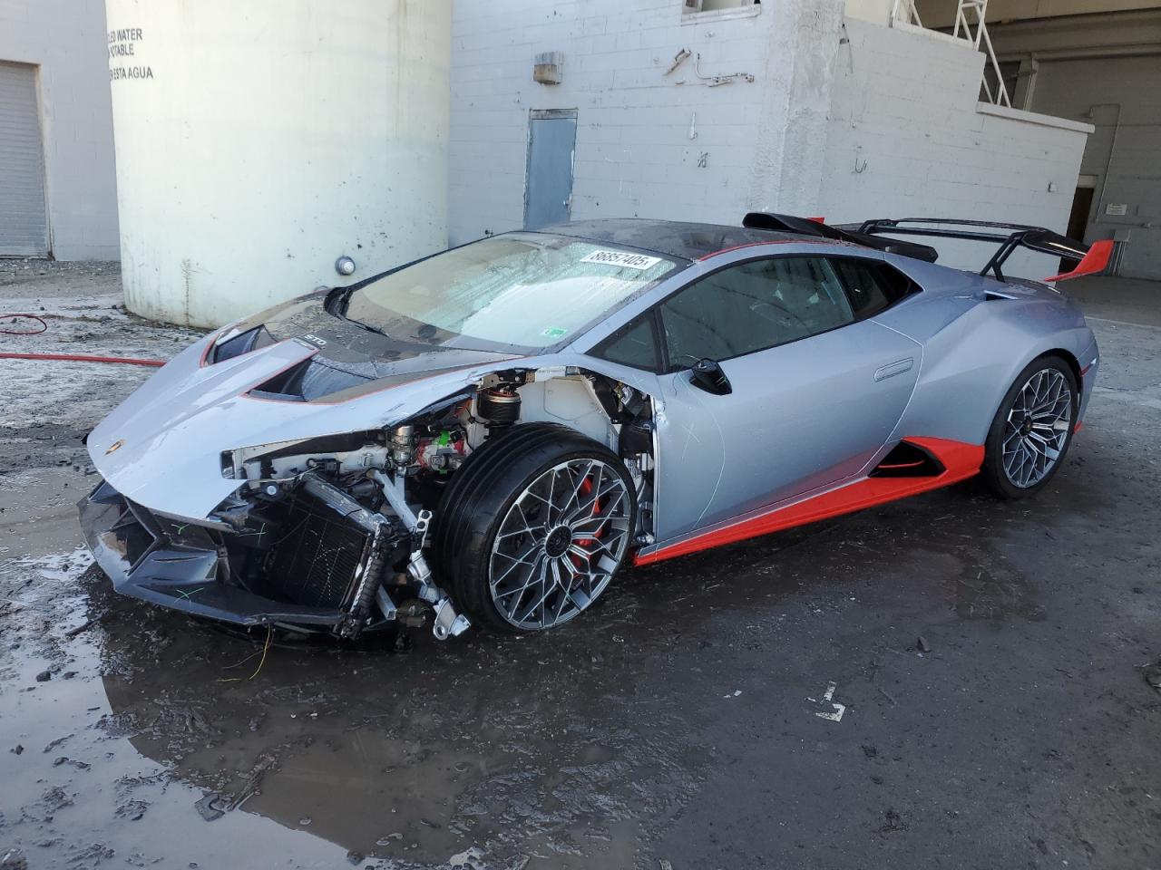 2023 Lamborghini Huracan, VIN ZHWUA6ZX8PLA22462 — Front end