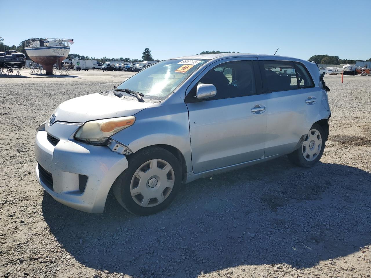 2010 Scion xD, VIN JTKKU4B43AJ057429 — Rear end