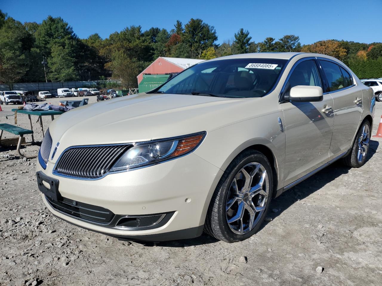 2014 Lincoln MKS EcoBoost, VIN 1LNHL9FT6EG609328 — Water / flood