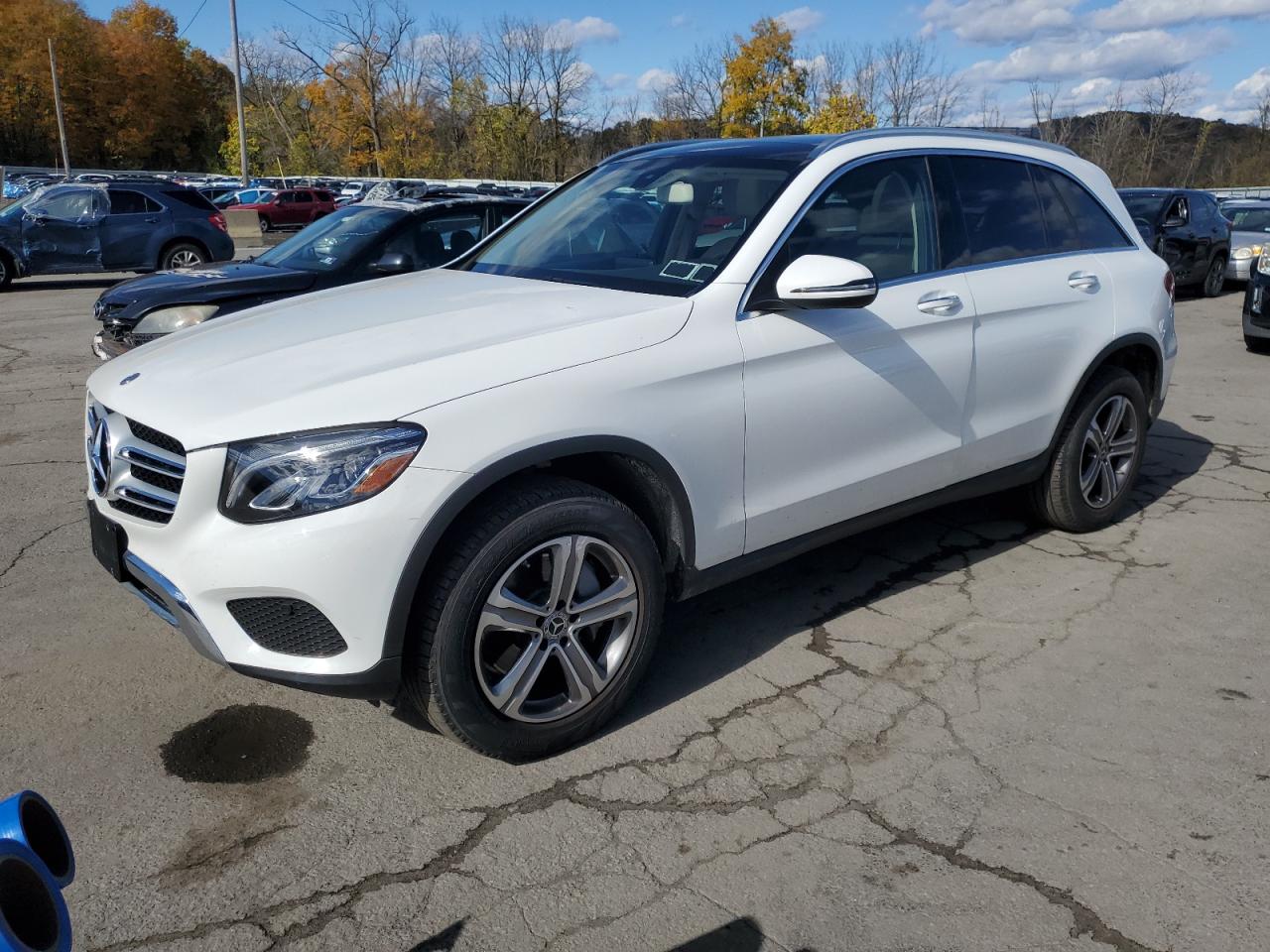 2019 Mercedes-Benz GLC 300, VIN WDC0G4KB3KF666216 — Front end