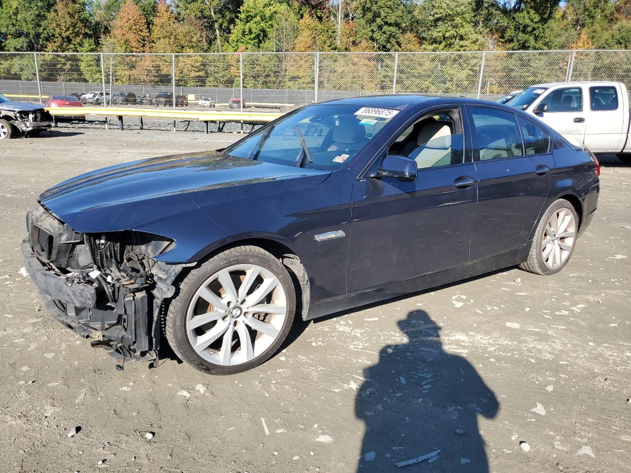 2012 BMW 5 Series 535i xDrive, VIN WBAFU7C58CDU59169 — Prior damage history