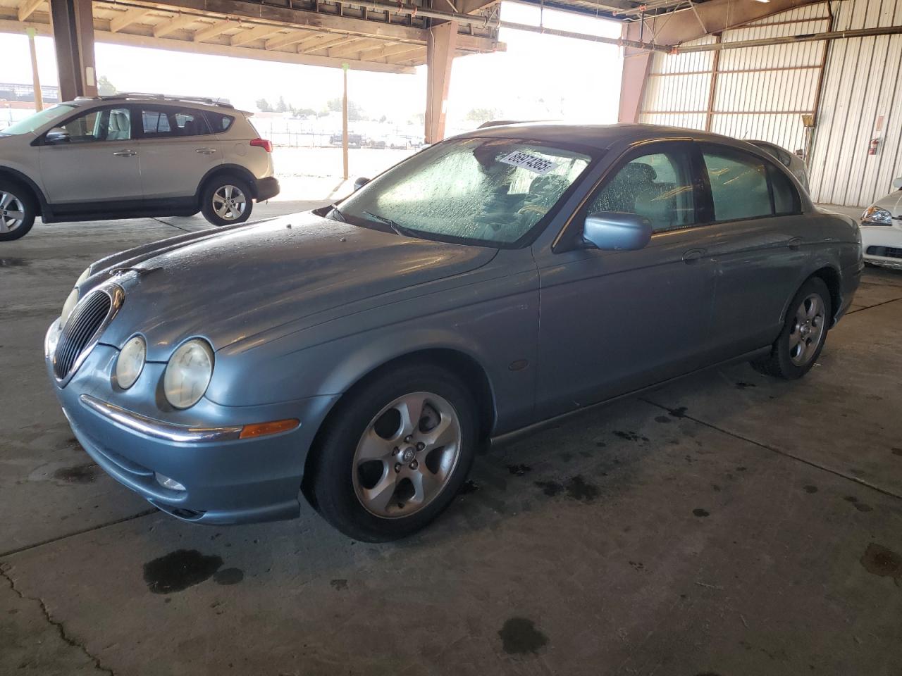 2002 Jaguar S-Type, VIN SAJDA01N92FM36937 — Мелкие вмятины и царапины