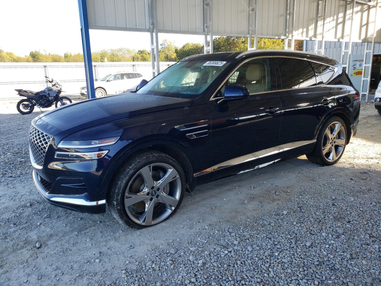 2023 Genesis GV80, VIN KMUHCESC4PU141233 — Side
