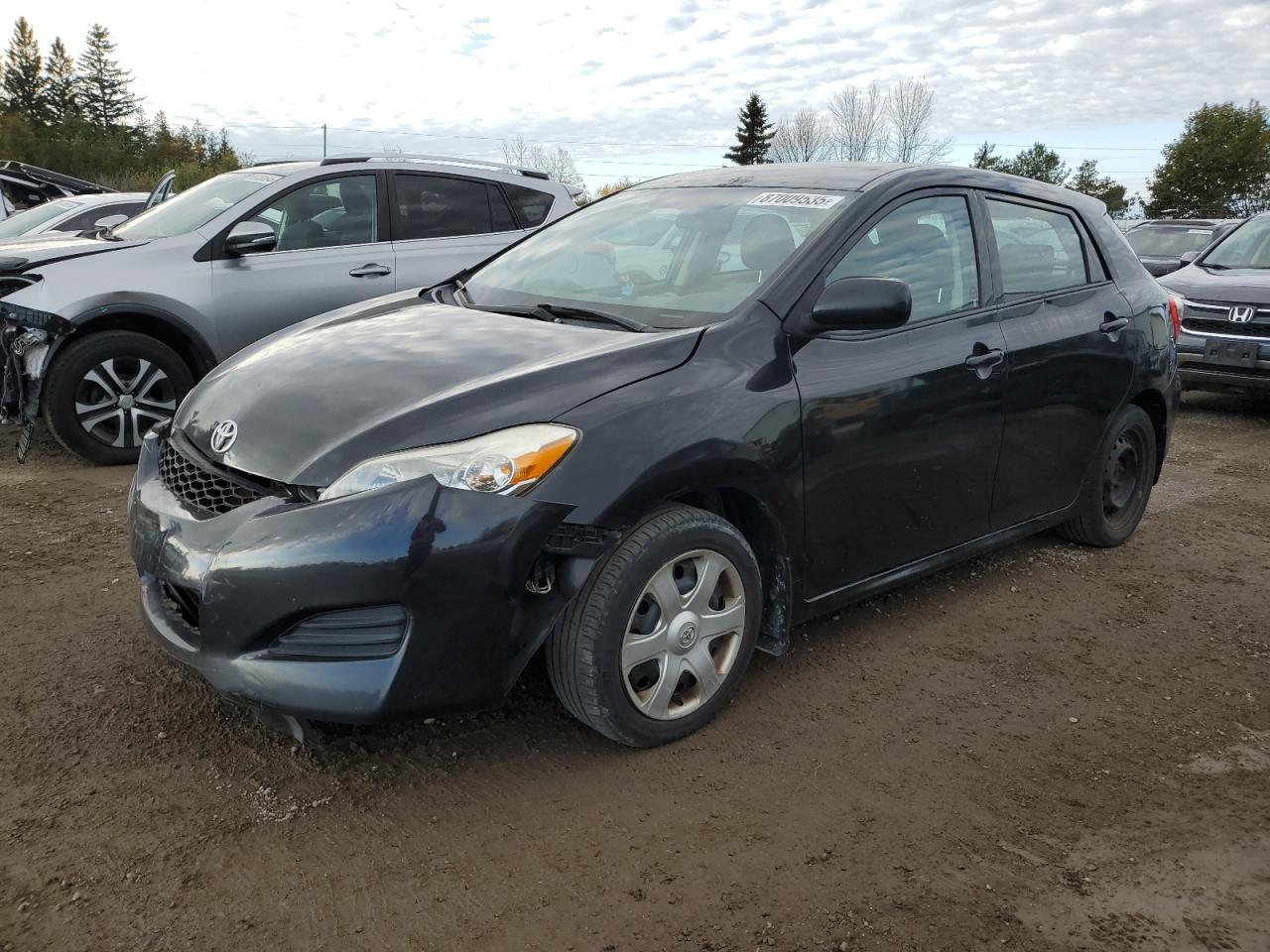 2010 Toyota Matrix S, VIN 2T1KE4EE8AC044194 — Front end