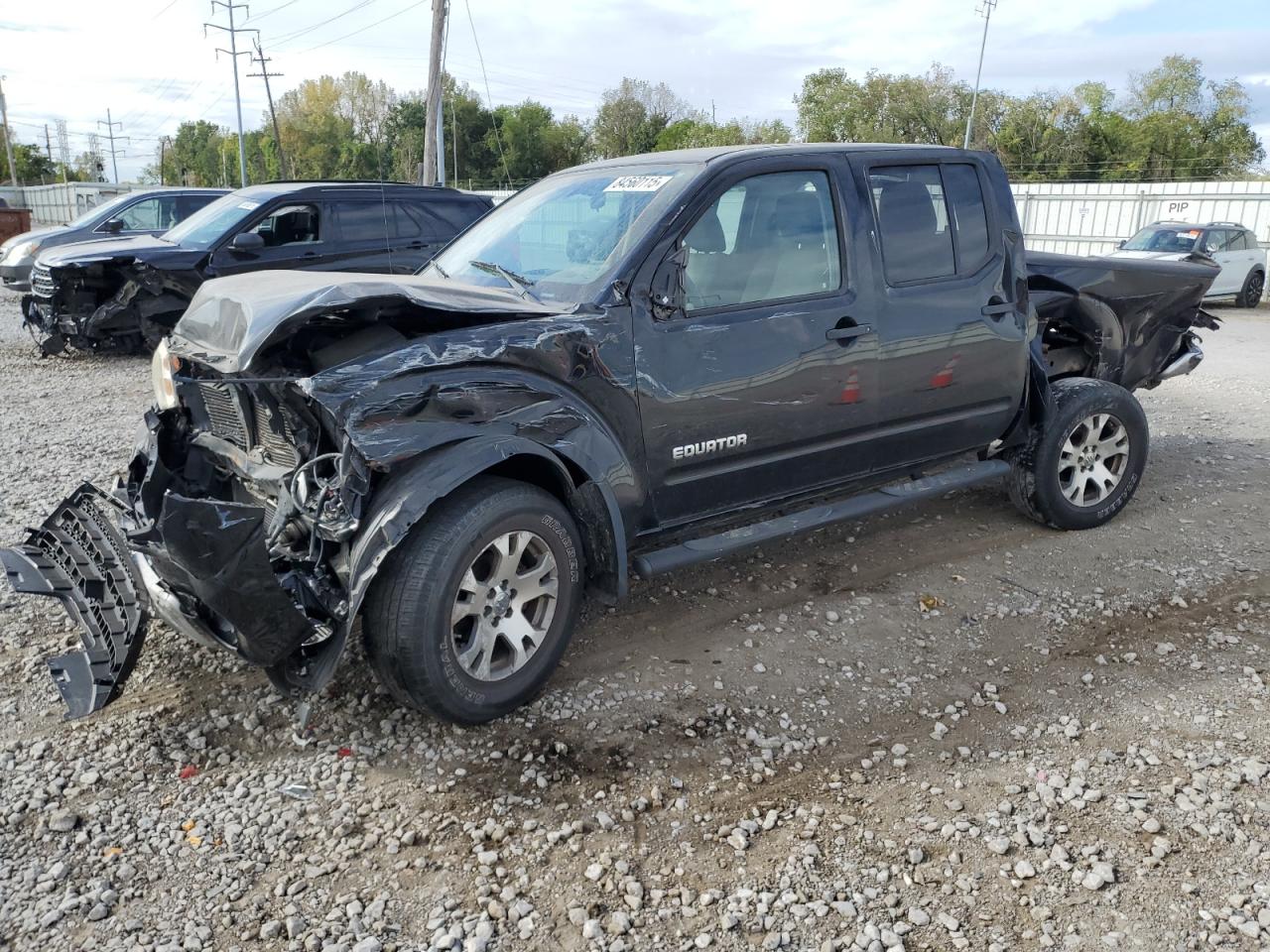 2012 Suzuki Equator, VIN 5Z61D0FVXCC445457 — Rear end