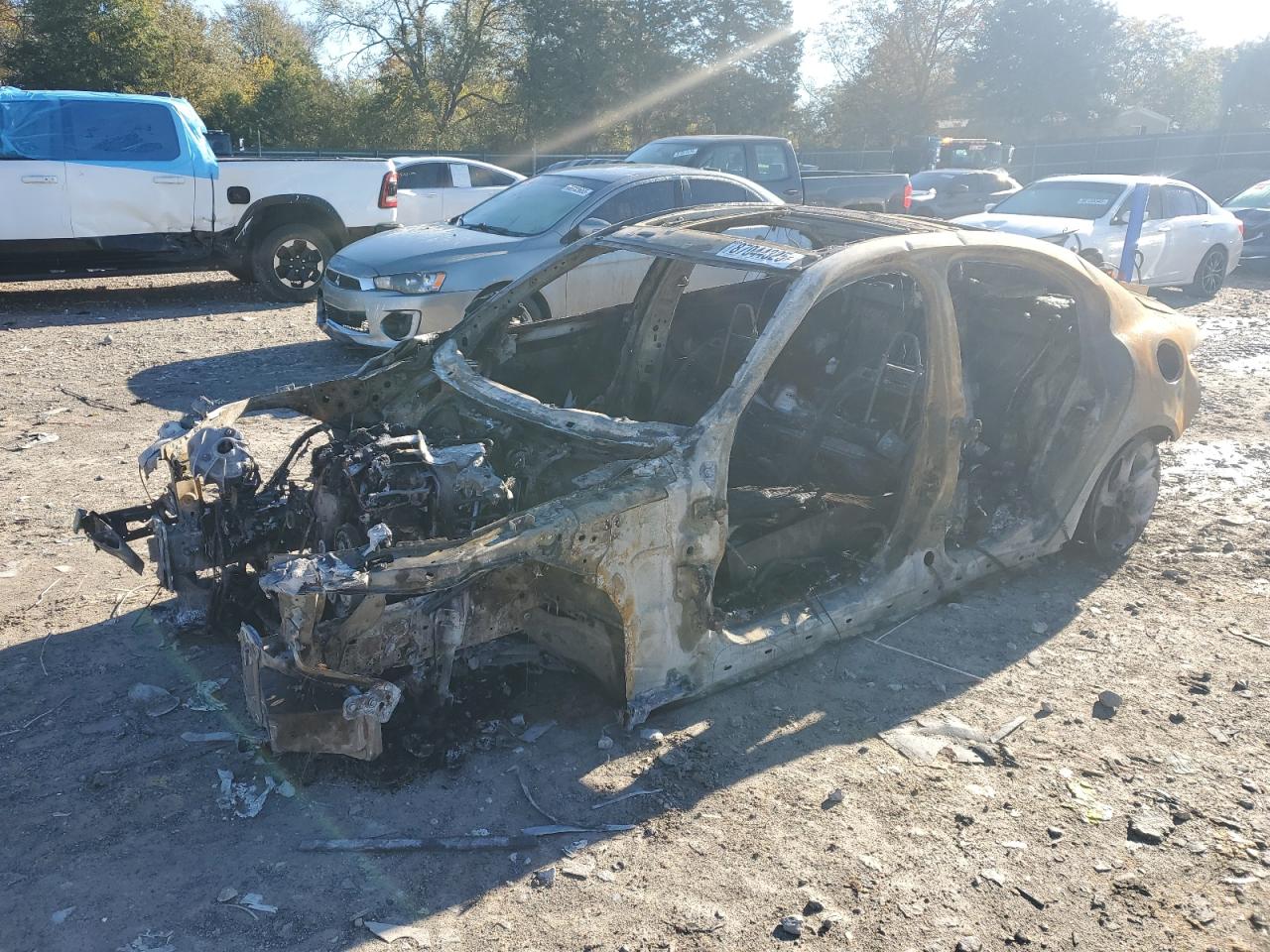 2017 Alfa Romeo Giulia, VIN ZARFAEBN2H7554761 — Burn