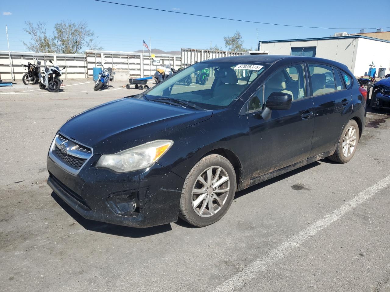 2014 Subaru Impreza Premium, VIN JF1GPAC68E8282919 — Front end