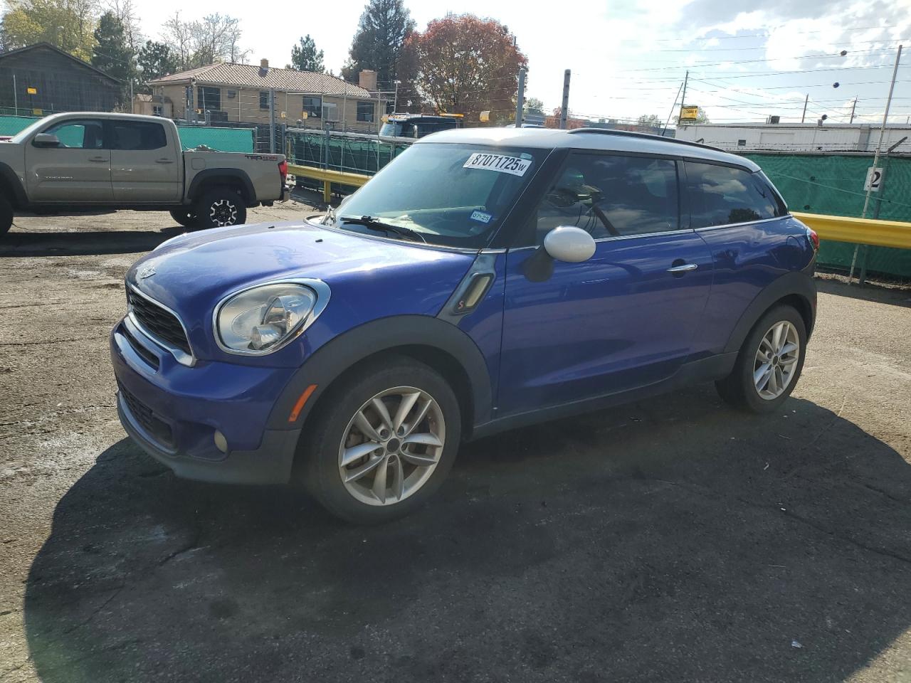 2013 MINI Paceman S, VIN WMWSS5C53DWN49246 — Minor dents and scratches
