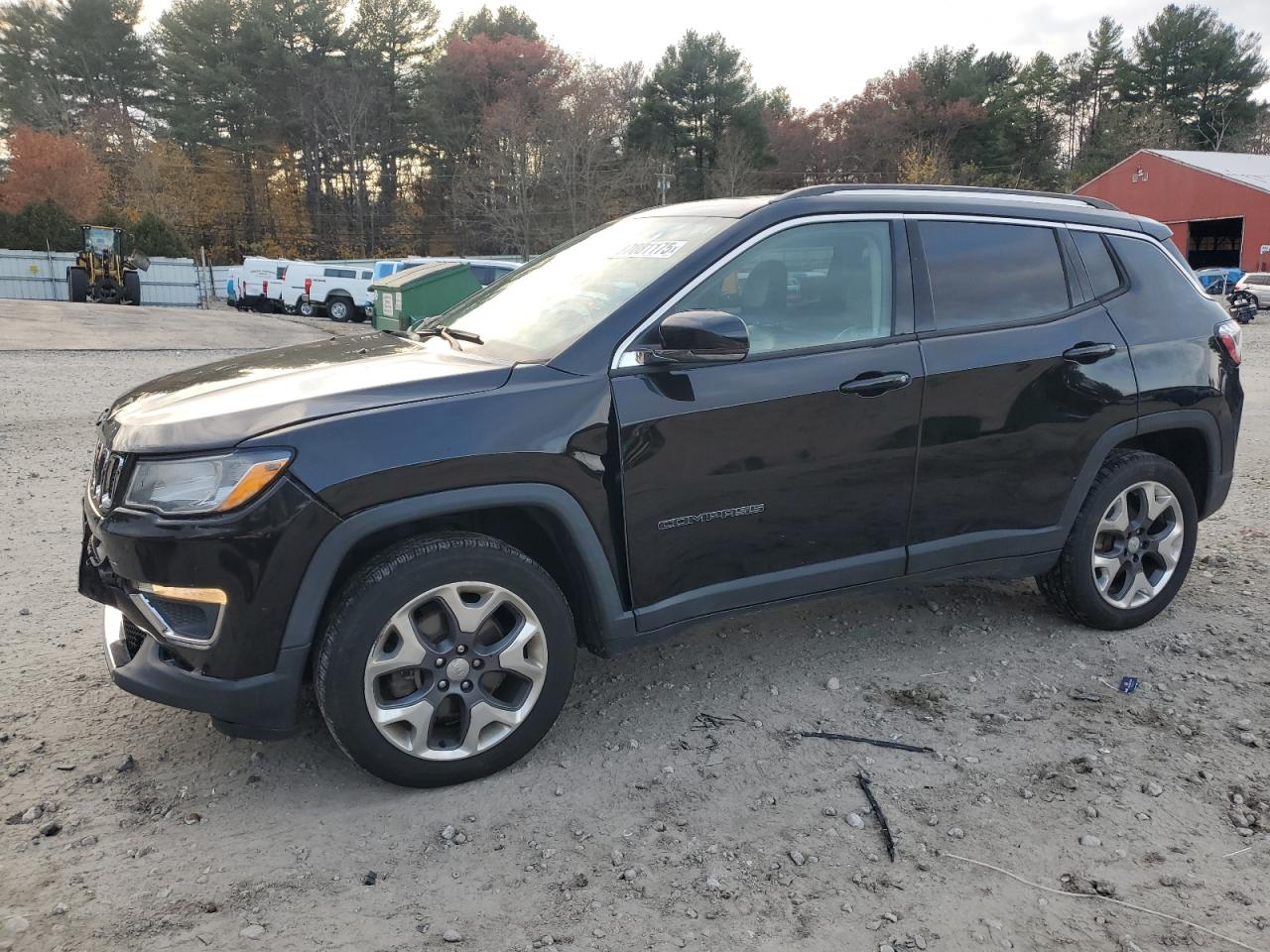 2018 Jeep Compass Limited, VIN 3C4NJDCB8JT200409 — Front end