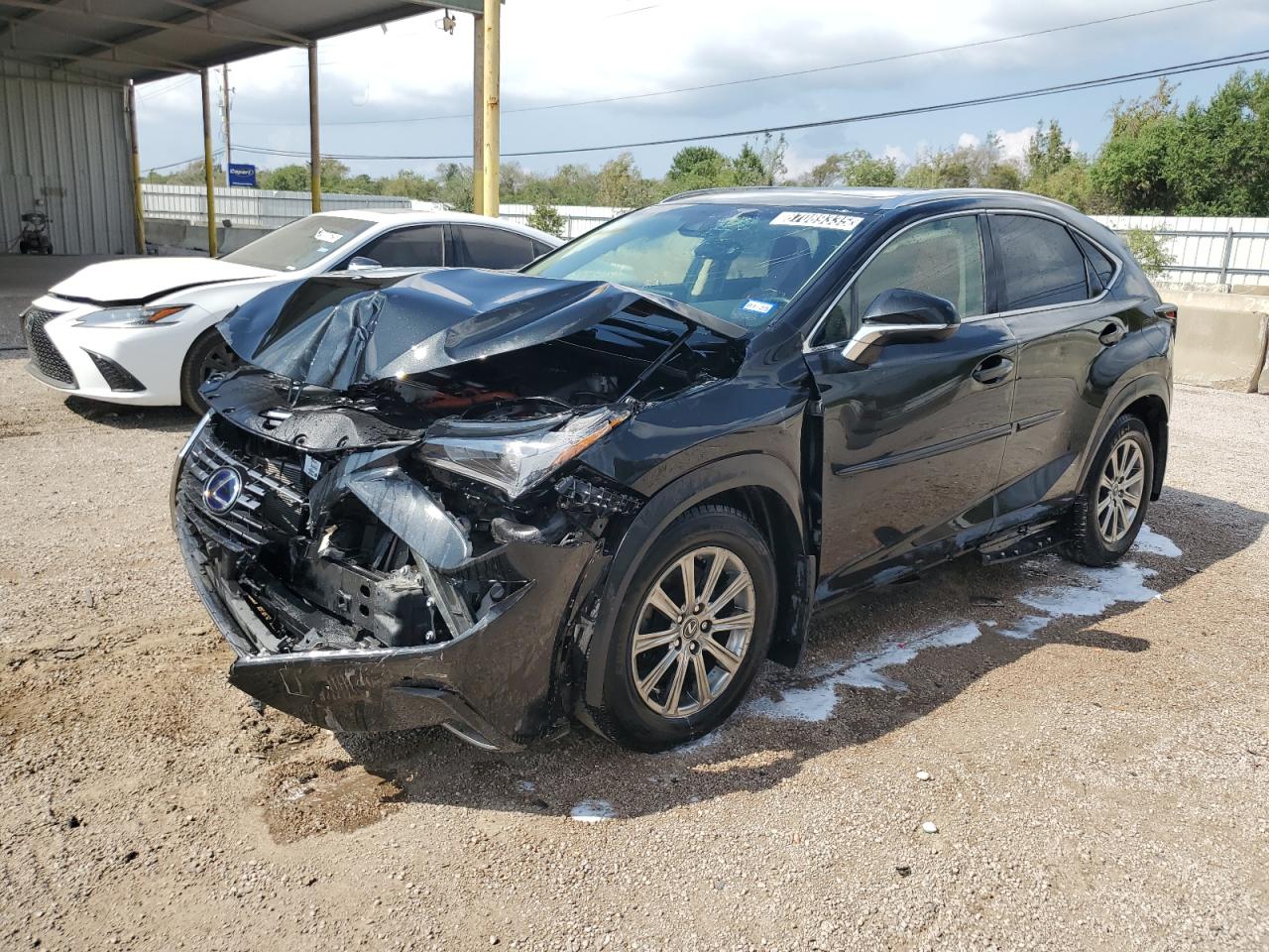 2019 Lexus NX 300h, VIN JTJBJRBZXK2111214 — Front end