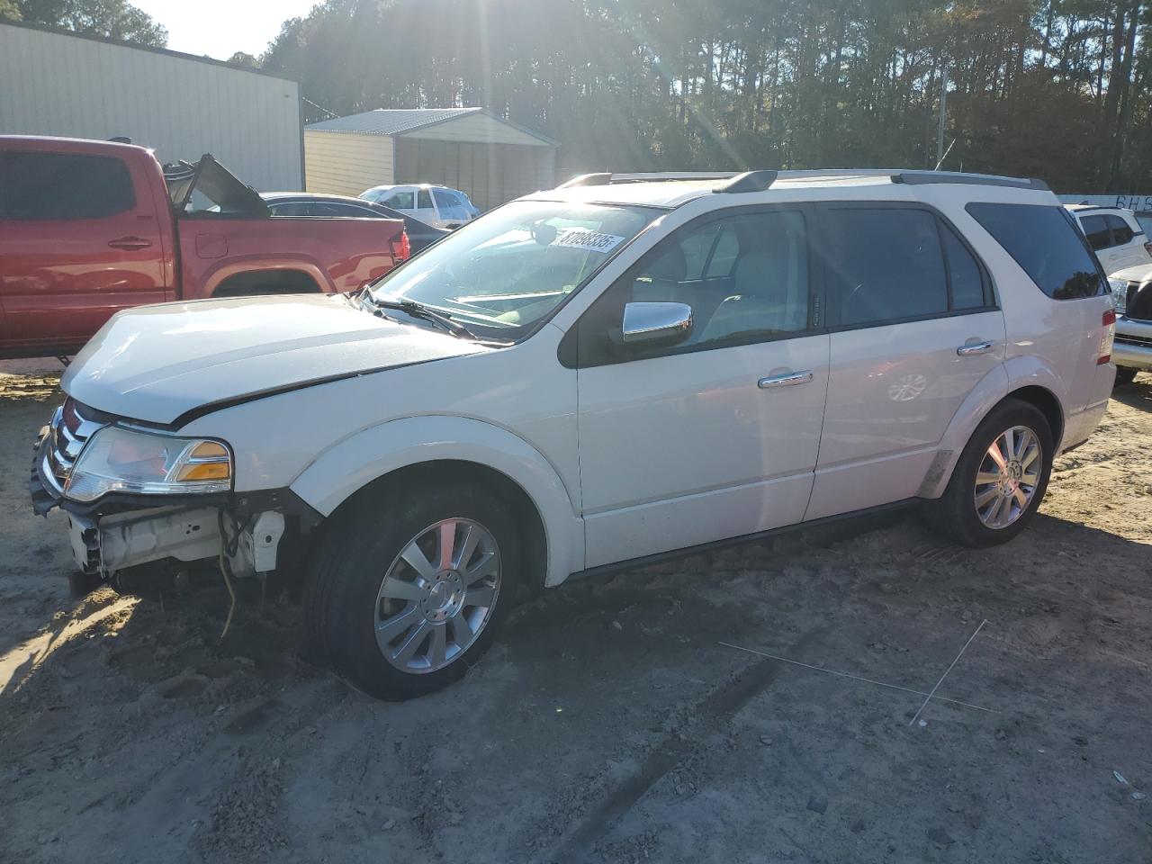 2009 Ford Taurus X Limited, VIN 1FMDK06W99GA00568 — Front end