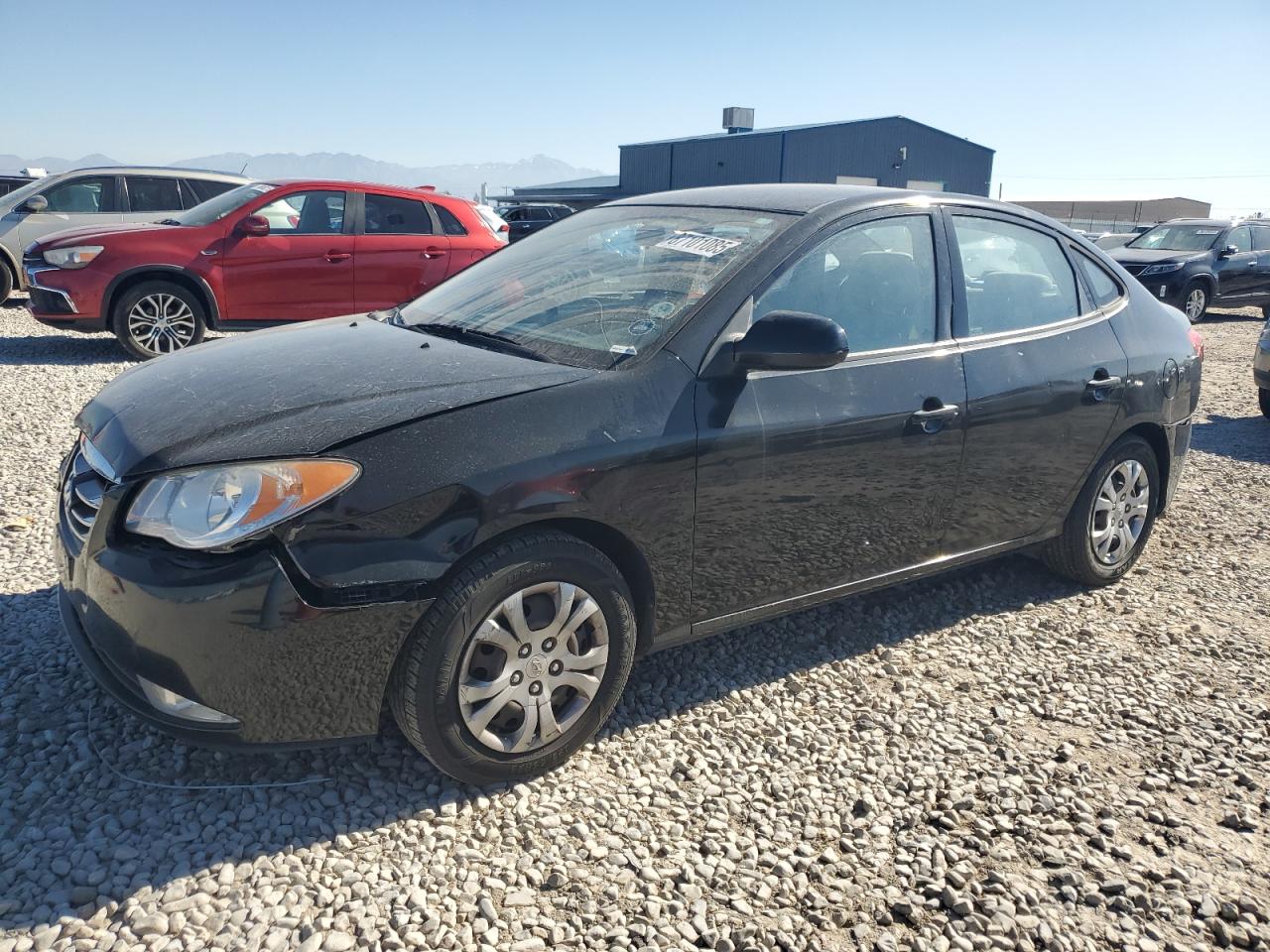 2010 Hyundai Elantra GLS, VIN KMHDU4AD5AU953646 — Rear end