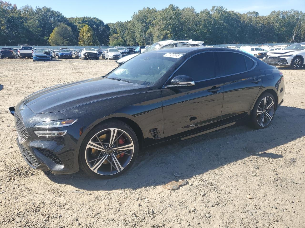 2025 Genesis G70 2.5T, VIN KMTG34SC4SU157449 — Front end