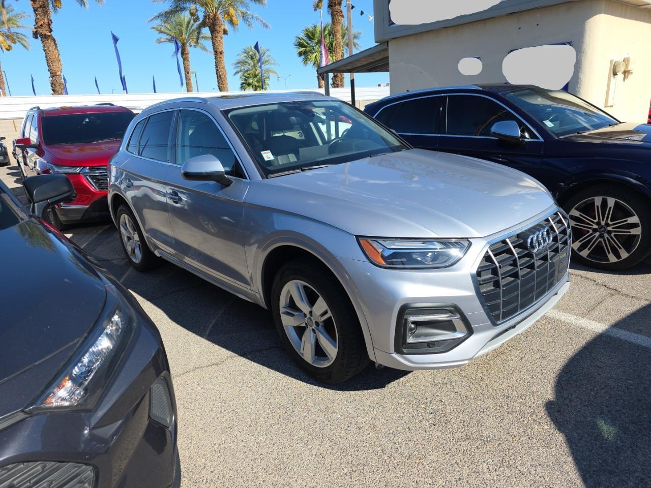 2022 Audi Q5 Premium Plus, VIN WA1BBAFY6N2088385 — Prior damage history