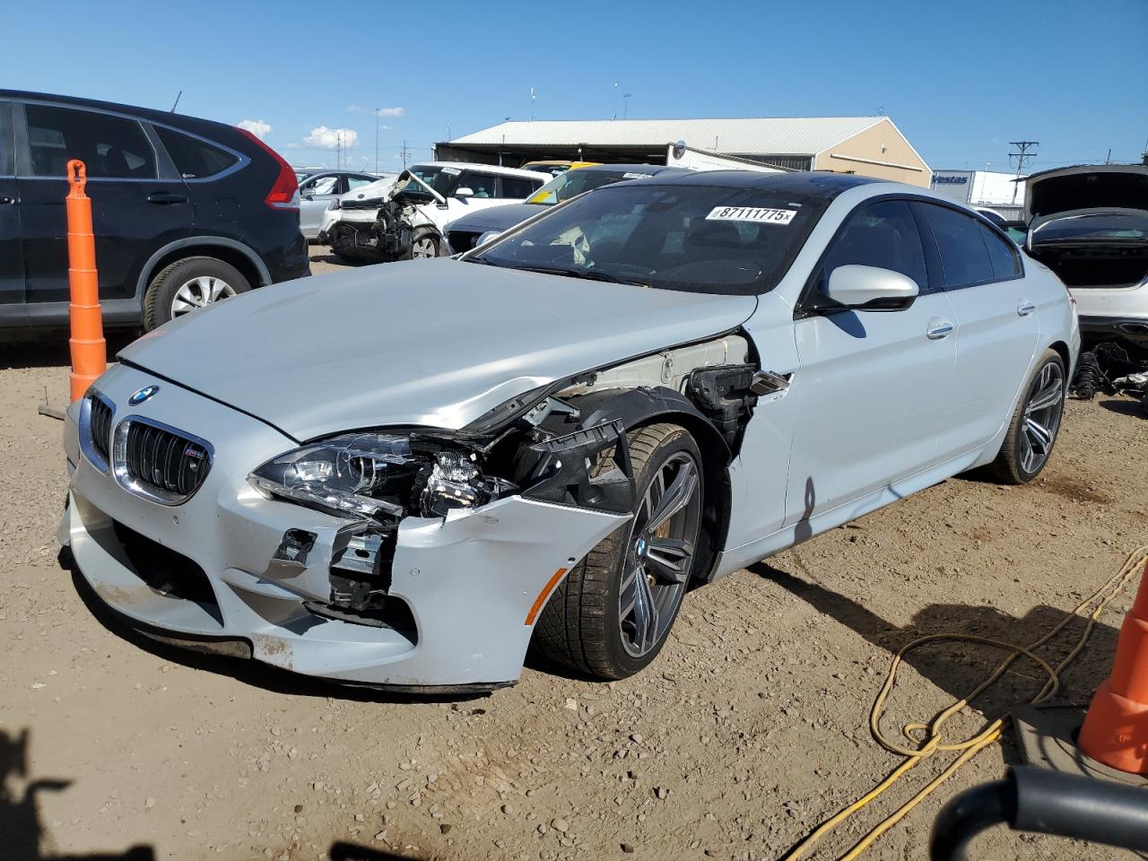 2015 BMW M6, VIN WBS6C9C52FD467475 — Front end