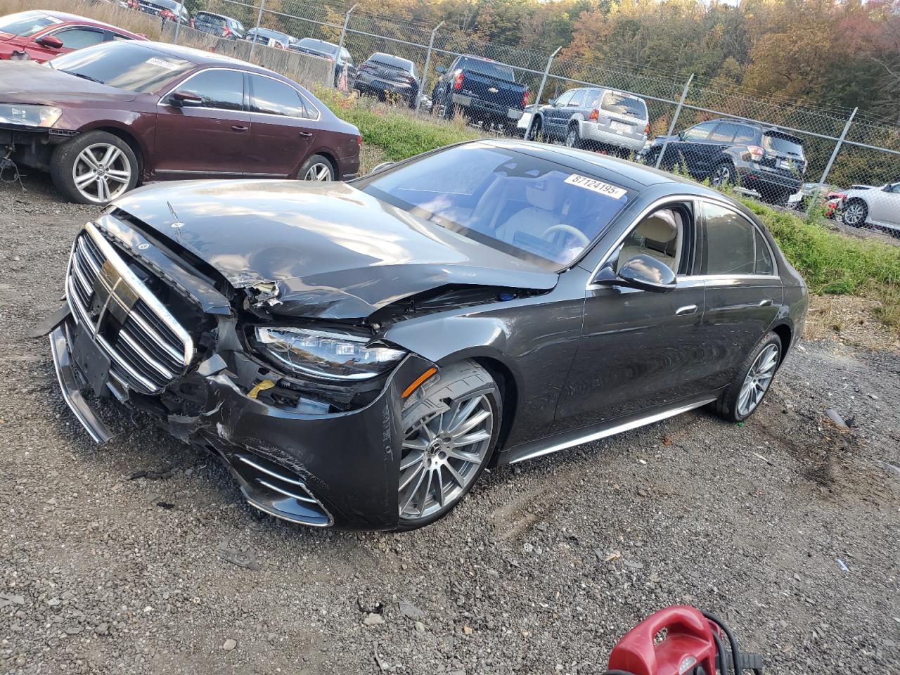 2022 Mercedes-Benz S 580, VIN W1K6G7GBXNA121955 — Auction photo