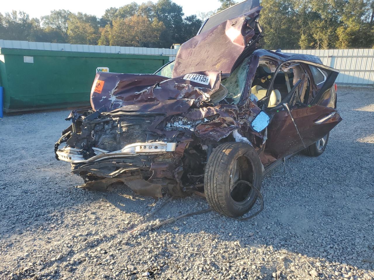 2016 Acura MDX, VIN 5FRYD4H24GB043271 — Rollover