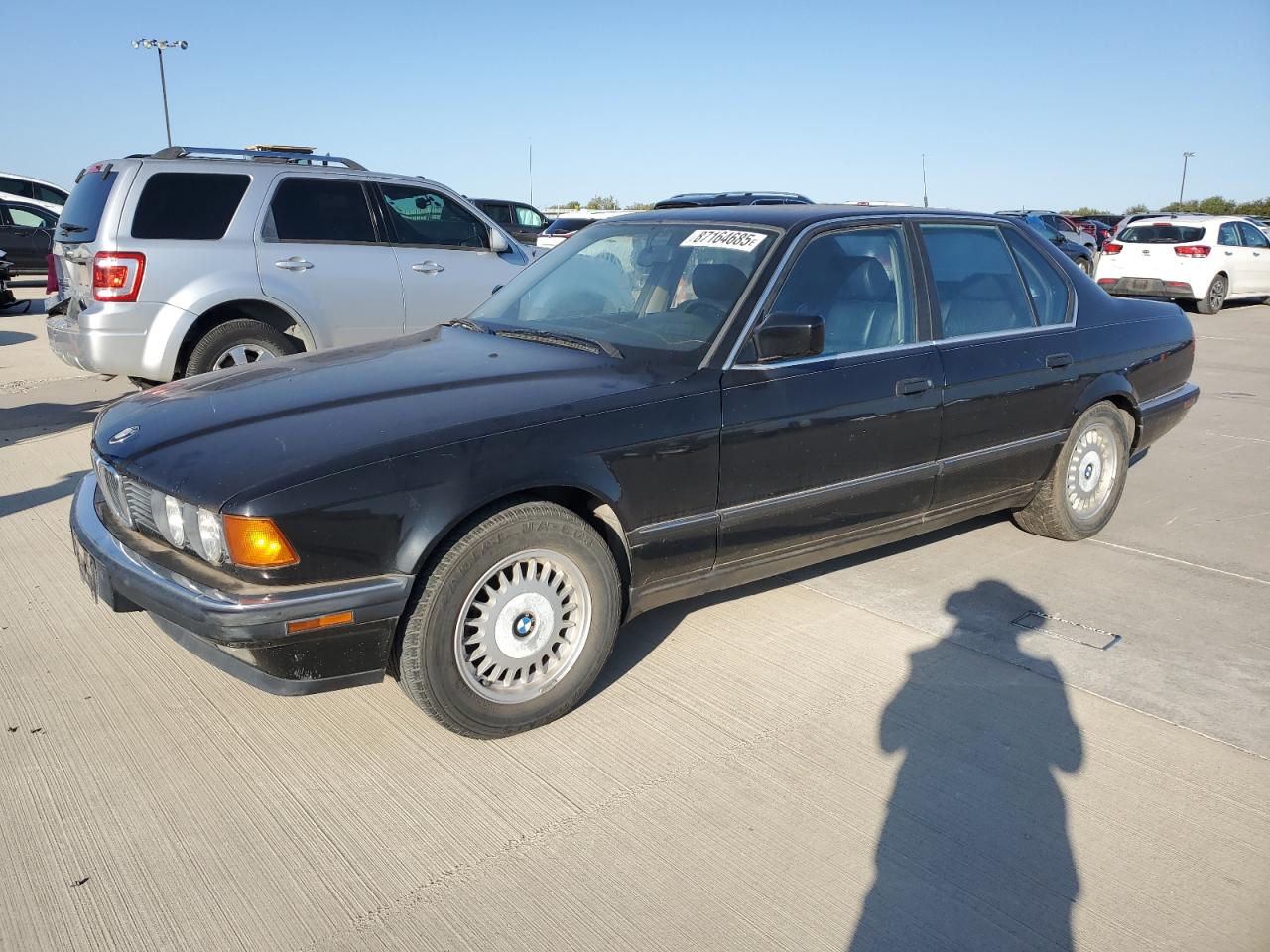 1991 BMW 7 Series, VIN WBAGB4314MDB68985 — Minor dents and scratches
