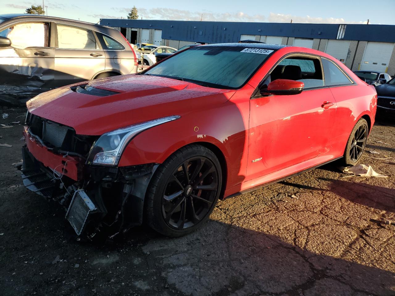2019 Cadillac ATS-V, VIN 1G6AL1RY2K0111939 — Перед