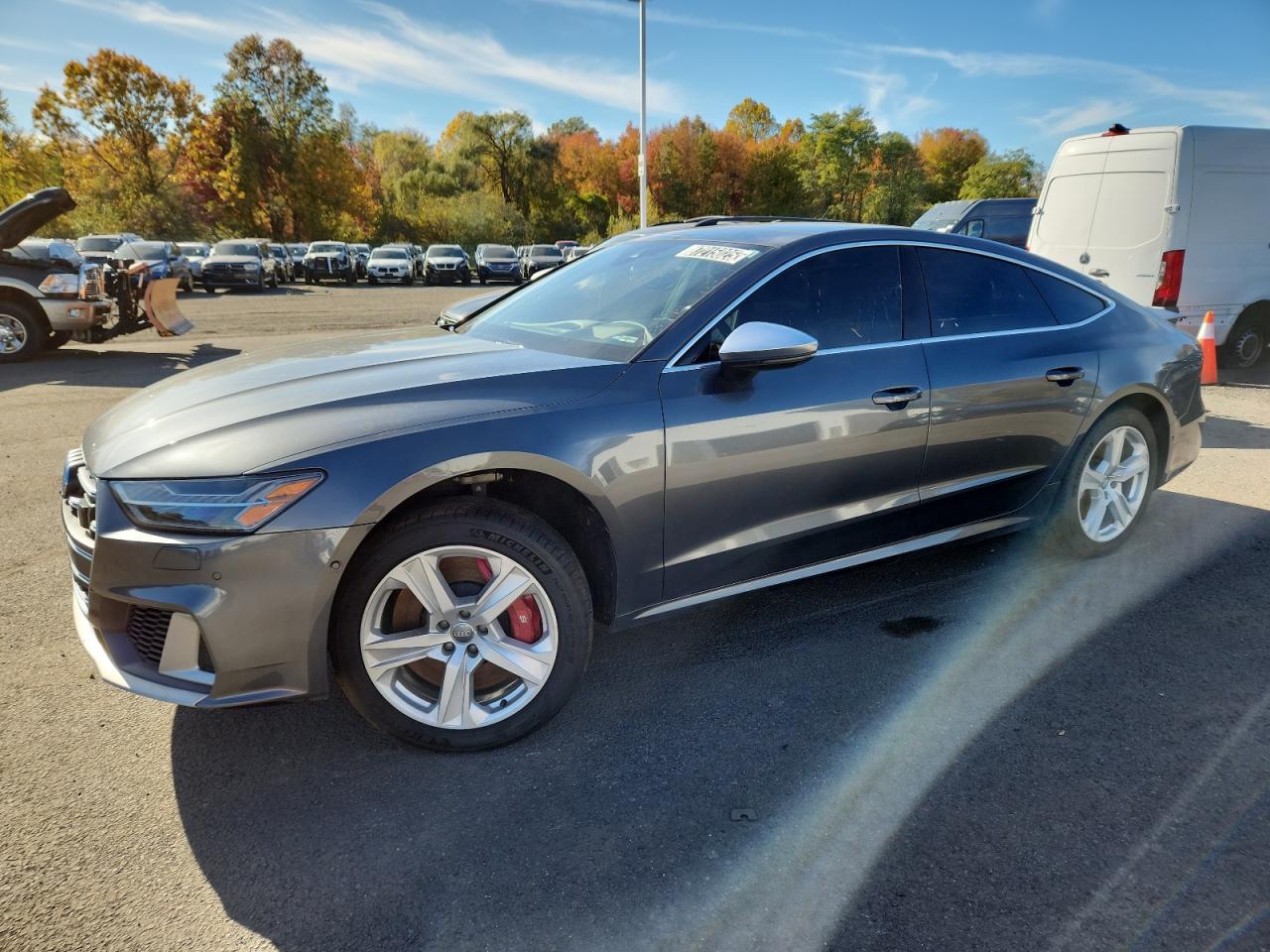 2020 Audi S7 Prestige, VIN WAUSFAF2XLN016460 — Мелкие вмятины и царапины
