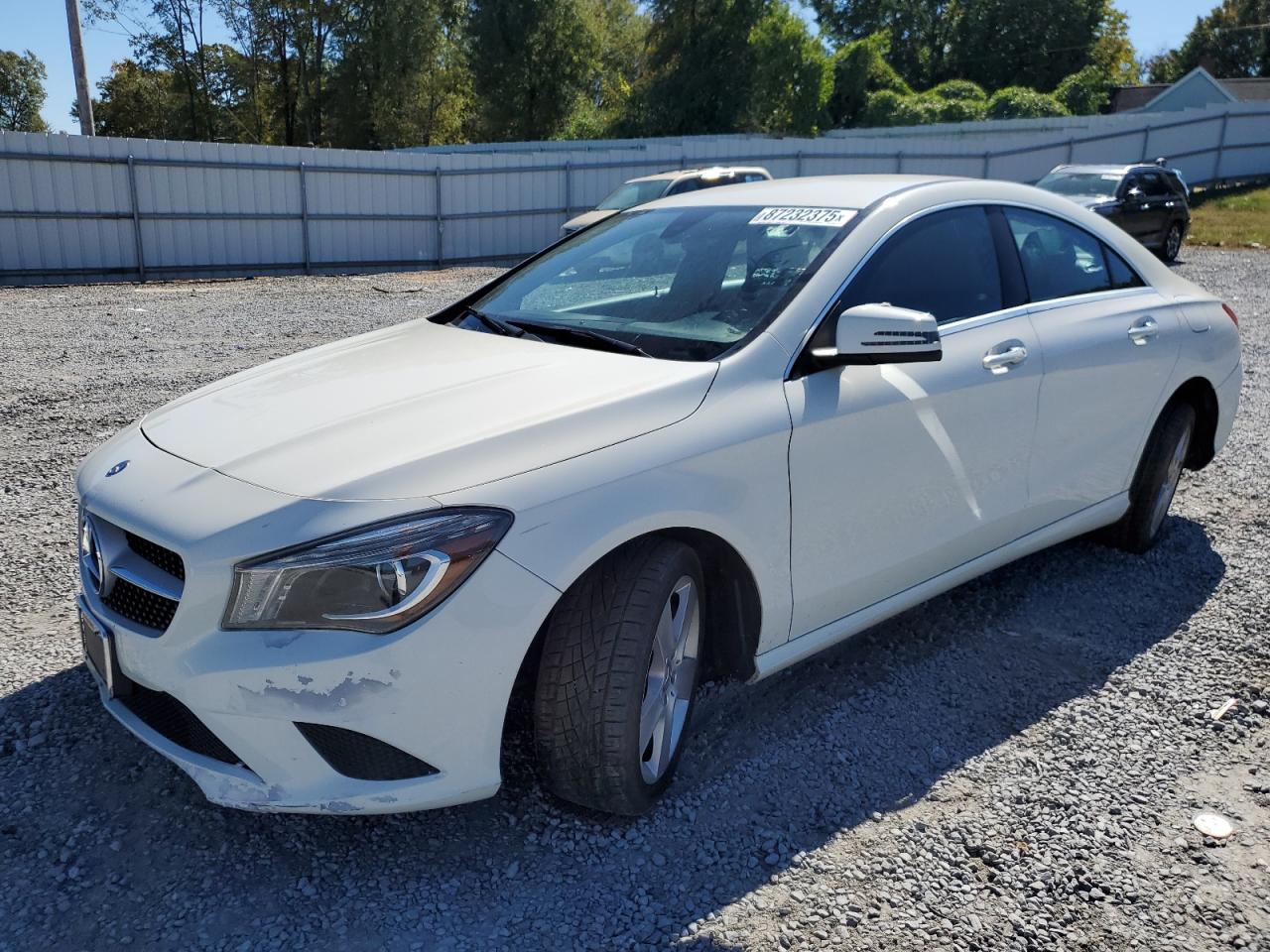 2015 Mercedes-Benz CLA 250, VIN WDDSJ4EB4FN213283 — Rear end