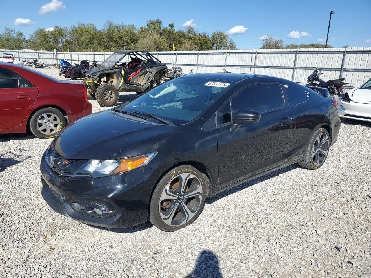 2015 Honda Civic Si, VIN 2HGFG4A59FH702007 — Partial repair