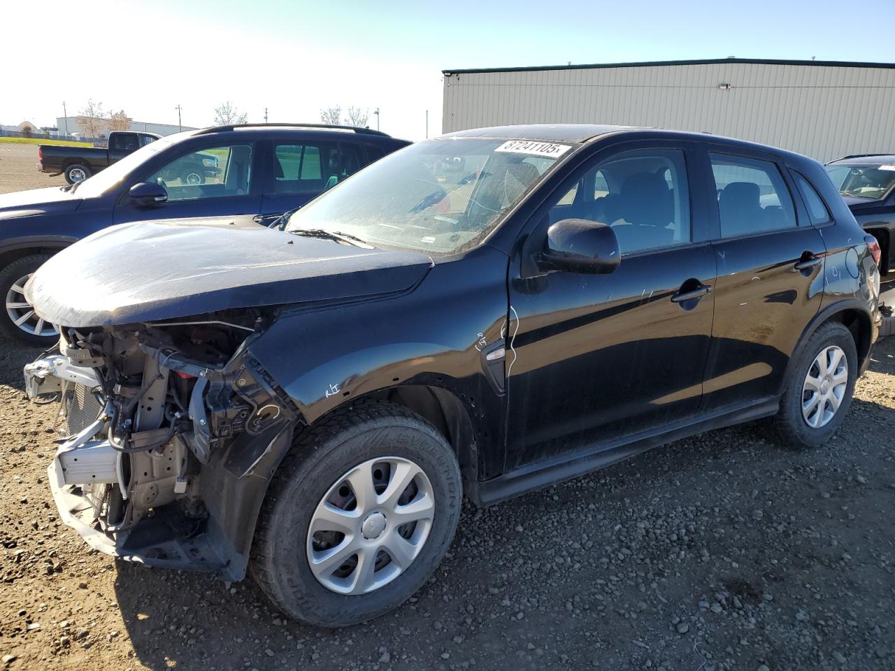 2022 Mitsubishi Outlander Sport ES, VIN JA4AJUAU4NU604784 — Front end