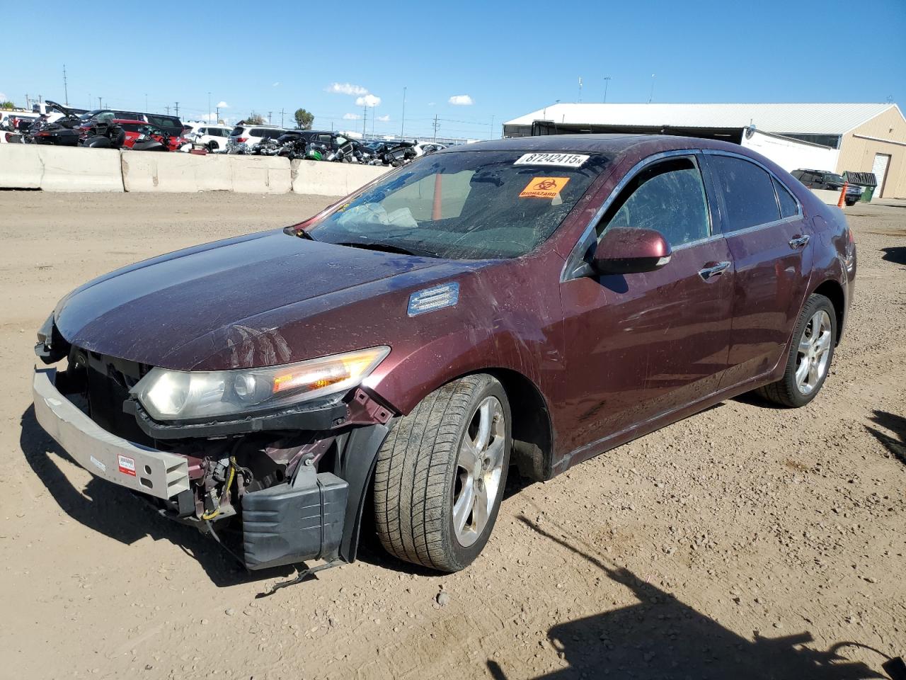 2010 Acura TSX, VIN JH4CU2F6XAC024751 — Front end