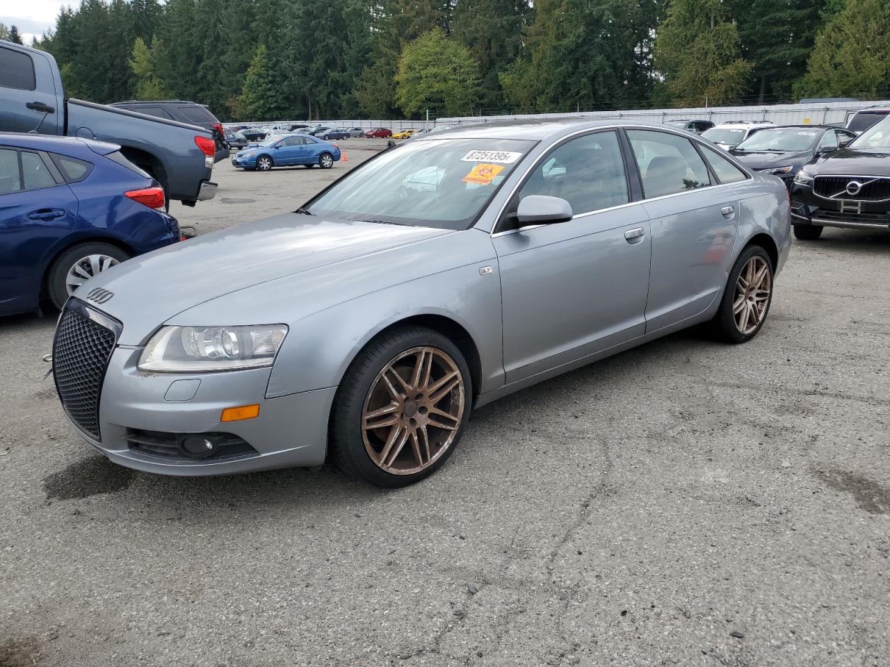 2008 Audi A6, VIN WAUDH74F78N151110 — Prior damage history
