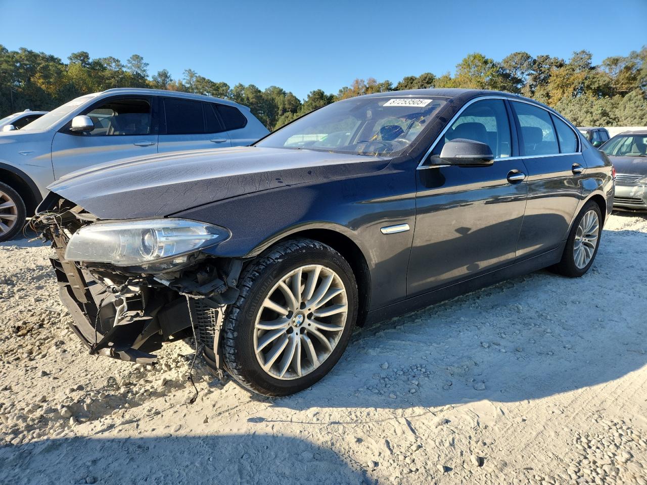 2014 BMW 5 Series 528i, VIN WBA5A5C52ED507227 — Front end