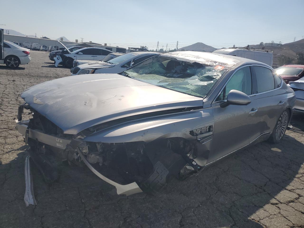 2023 Genesis G80, VIN KMTGE4S1XPU004719 — Auction photo