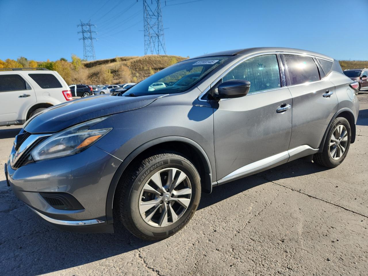2018 Nissan Murano SV, VIN 5N1AZ2MH1JN194818 — Undercarriage