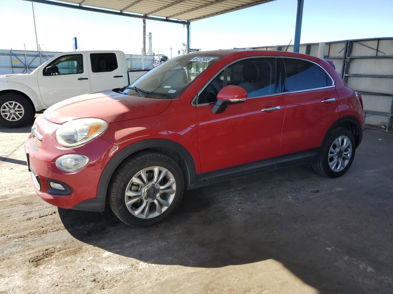 2016 FIAT 500X Lounge, VIN ZFBCFXDT2GP395392 — Hail
