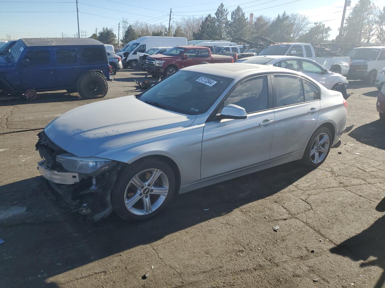 2014 BMW 3 Series 328i, VIN WBA3A5C59EP602986 — Front end