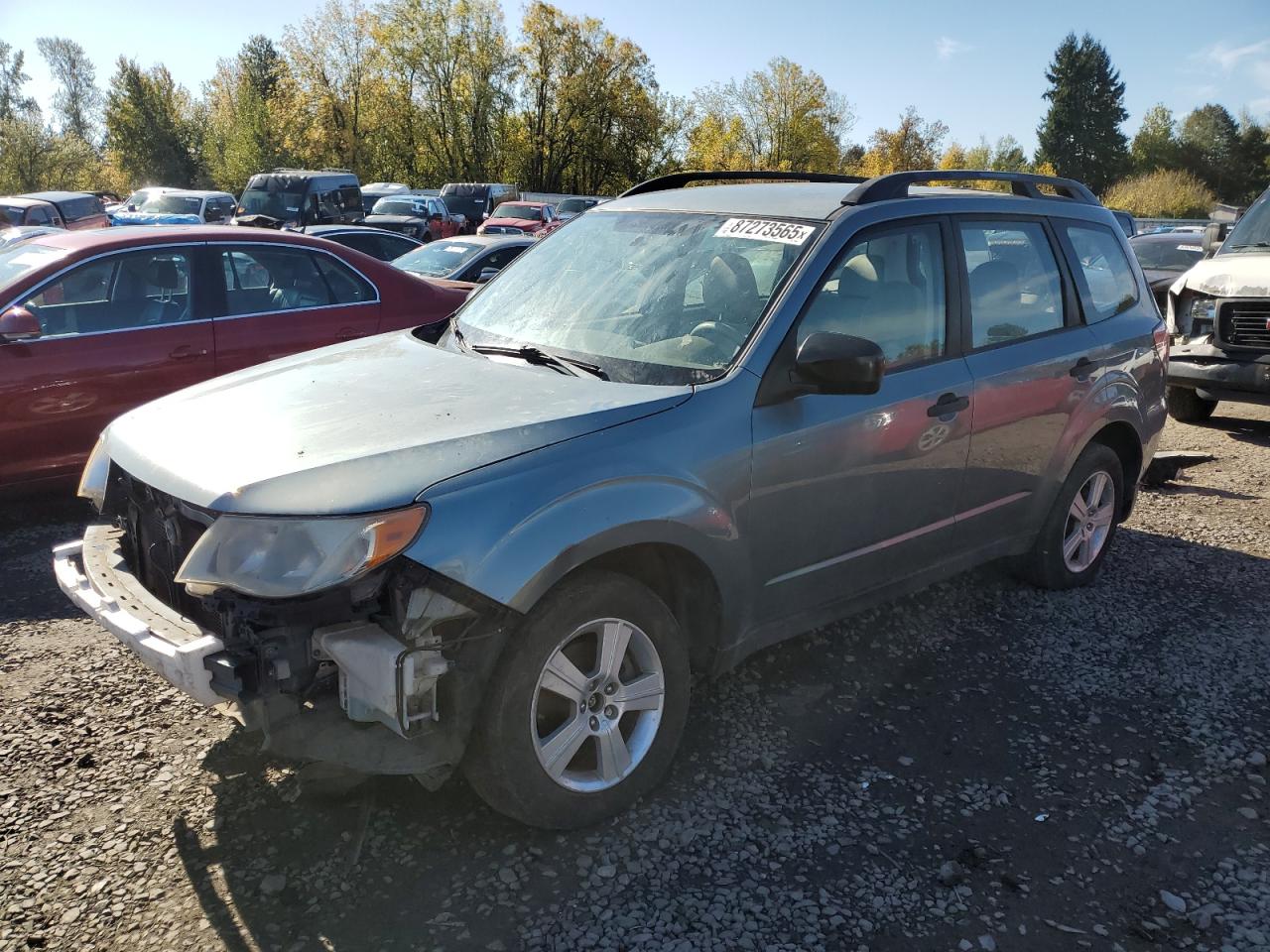 2011 Subaru Forester X, VIN JF2SHABC5BH739580 — Перед