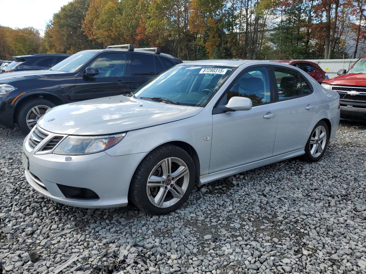 2010 Saab 9-3 XWD, VIN YS3FA4BY7A1618762 — Front end